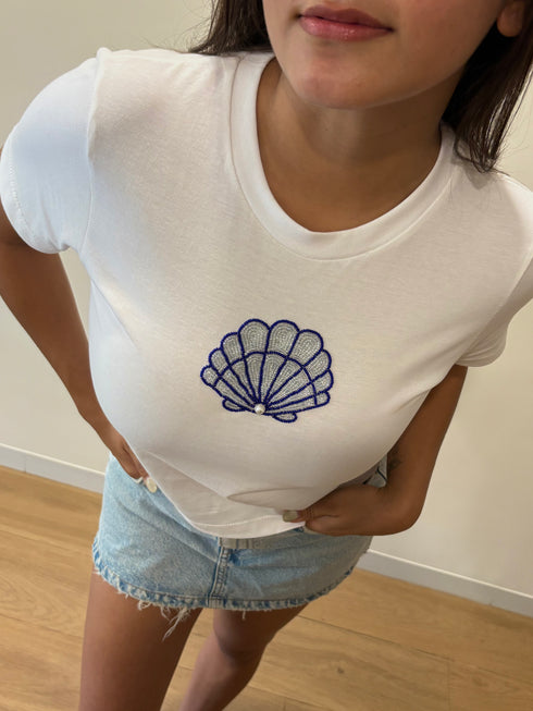 Embroidered Tee